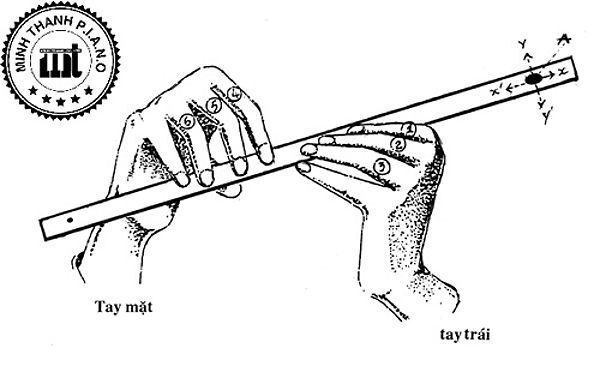 cách thổi sáo trúc