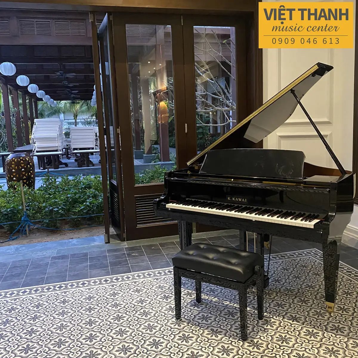 Đàn Grand piano thuộc dòng piano cơ