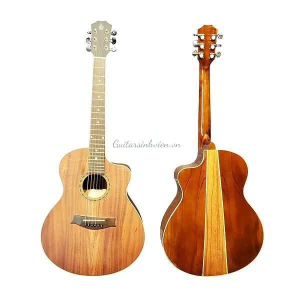 Đàn Guitar Acoustic Mini 3/4 Gỗ Hồng Đào