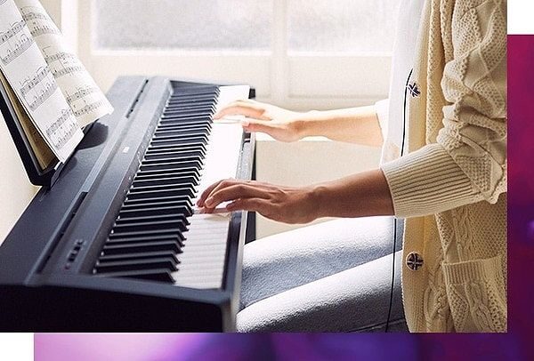 Đàn piano điện Yamaha P-45, một trong các loại đàn piano điện phổ biến