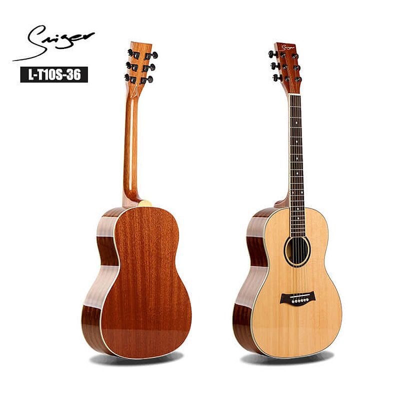 Guitar dáng A với Parlor Smiger T-10S-36