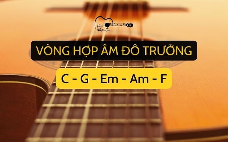 Vòng hợp âm guitar Đô trưởng